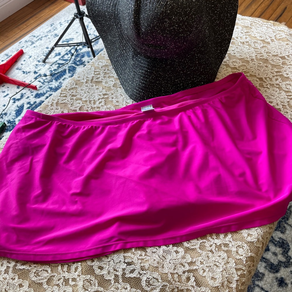 Time and Tru Plus Size Swimsuit Skirt
